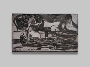 Maruru (takkeofre), fra Noa Noa-suiten av Paul Gauguin
