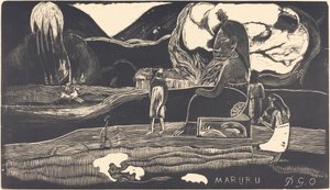 Maruru (Takk) av Paul Gauguin