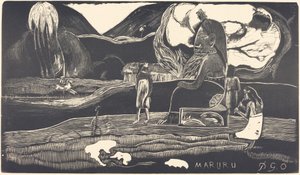 Maruru (Takk) av Paul Gauguin