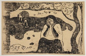 Menneskelig elendighet. av Paul Gauguin