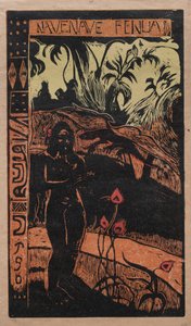 Nave Nave Fenua (duftende øy) av Paul Gauguin