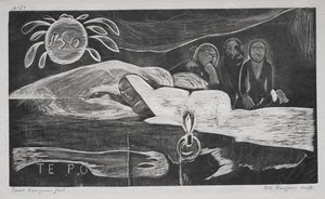 Bare: Evig natt, 1893-94. av Paul Gauguin