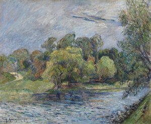Østervoldparken, København av Paul Gauguin