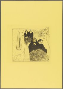 Alte Frauen von Arles, aus der "Volpini Suite: Dessins lithographiques" av Paul Gauguin