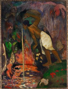 Pape Moe (olje på lerret) av Paul Gauguin