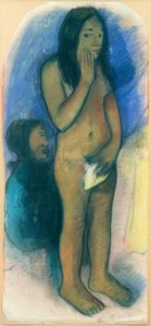 Tale av en ond ånd av Paul Gauguin