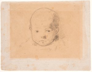 Porträt des Sohnes des Künstlers Clovis, geboren am 10. Mai 1879 av Paul Gauguin