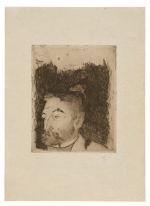 Portrett av Stéphane Mallarmé av Paul Gauguin
