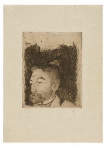 Portrett av Stéphane Mallarmé av Paul Gauguin