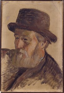 Portrait of a Man, ca. 1880 (olje på lerret) av Paul Gauguin