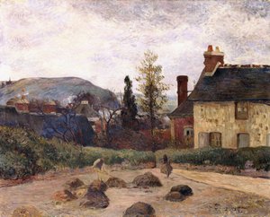 Retur fra høsten, 1884 av Paul Gauguin