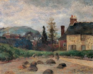 Retur fra høsten, 1884 av Paul Gauguin