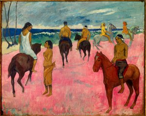 Riders on the Beach, 1902 av Paul Gauguin