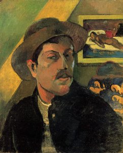 Selvportrett av Paul Gauguin