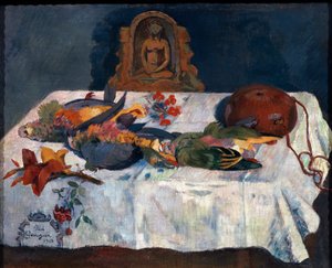 Stilleben med papegøyer, 1902. av Paul Gauguin