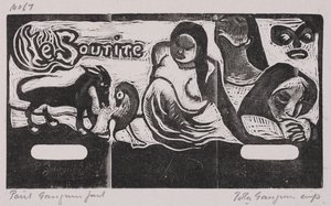 Tahitian Series: The Smile. av Paul Gauguin