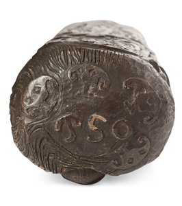 Tahitisk totem til Kristus på korset, etter 1894 (patinert gips) av Paul Gauguin