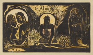 Te Atua (Die Götter) av Paul Gauguin