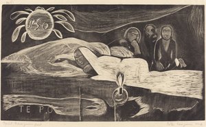 Te Po (Den lange natten) av Paul Gauguin