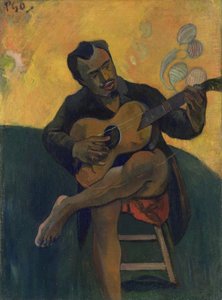 Gitaristen, 1894 av Paul Gauguin