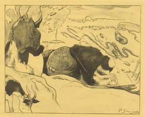 Vaskerinnene av Paul Gauguin