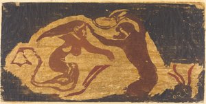Havfruen og apen av Paul Gauguin