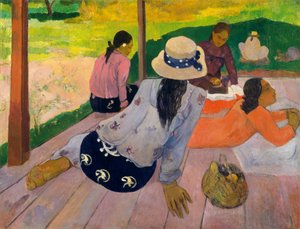 Siestaen, ca. 1892-94. av Paul Gauguin