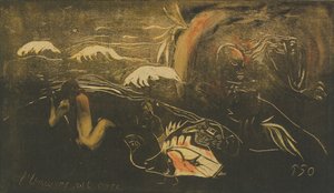 Universet er skapt Universet er skapt, ca. 1894. av Paul Gauguin