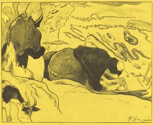 Vaskekvinnene av Paul Gauguin