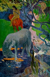Den hvite hesten, 1898 1939. av Paul Gauguin