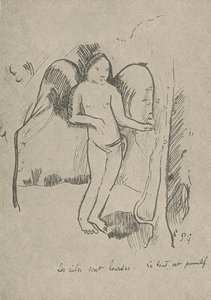 The Wings are Heavy, 1936 av Paul Gauguin