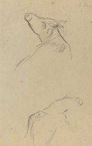 To kuhoder [verso] av Paul Gauguin