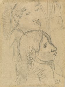 To Marquesans [verso], ca. 1902. av Paul Gauguin