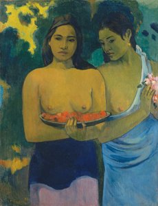 To tahitiske kvinner