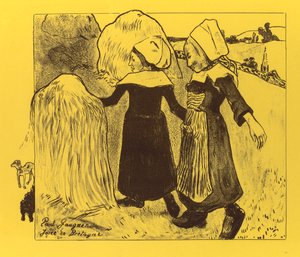 Volpini Suite: Joys of Brittany av Paul Gauguin