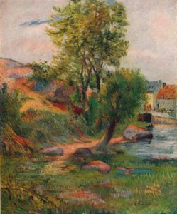 Willow by the Aven, 1888, 1938 av Paul Gauguin