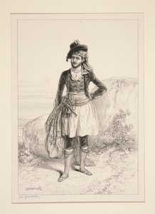 (SPANSK SMUGLER.) av Paul Gavarni