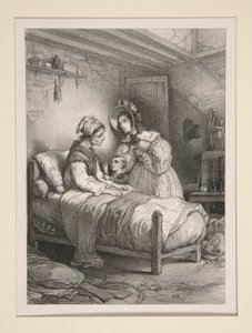 (Rescue At Home.) av Paul Gavarni