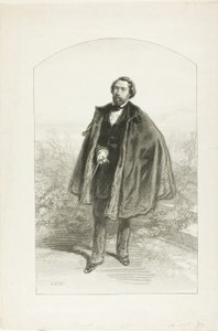 Alfred de Musset av Paul Gavarni