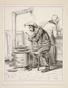 Forskutter meg hundre sous, mamma... av Paul Gavarni