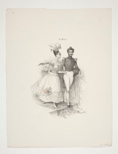 BALL AV L av Paul Gavarni