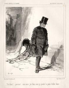 Parisisk tull. av Paul Gavarni