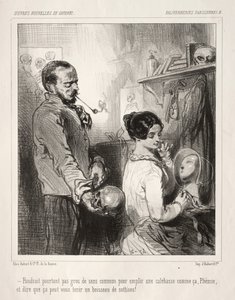 Parisisk tull. av Paul Gavarni