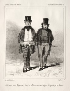 Parisisk tull. av Paul Gavarni