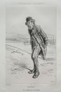 Bohemer. av Paul Gavarni