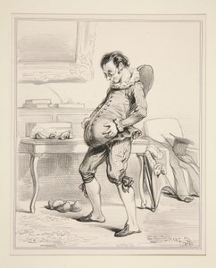 Bosse de la Gaite av Paul Gavarni