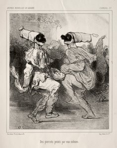 Karneval. av Paul Gavarni