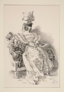DUCHESSE. av Paul Gavarni