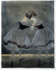 Dansere av Gavarni - 1800-tallet av Paul Gavarni