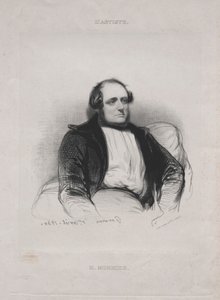Henry (Bonaventure) Monnier av Paul Gavarni